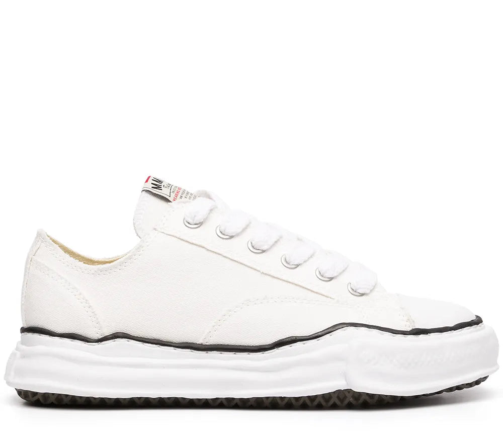 Maison MIHARA YASUHIRO | "PETERSON" OG Sole Canvas Low-top Sneaker White