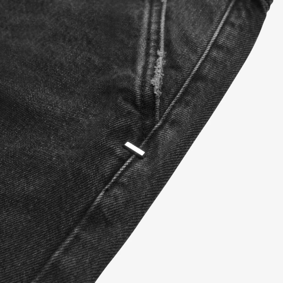 ASKYURSELF CROSS POCKET PHRASE JEANS