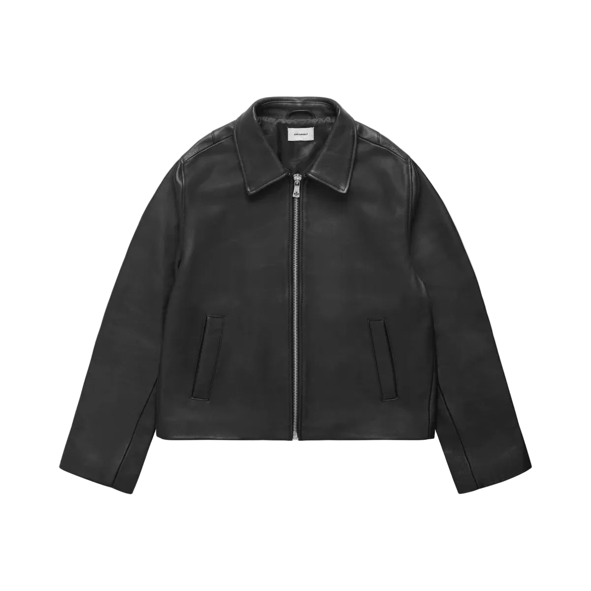 ASKYURSELF PHRASE RIDER LEATHER JACKET – HYPEBOYS
