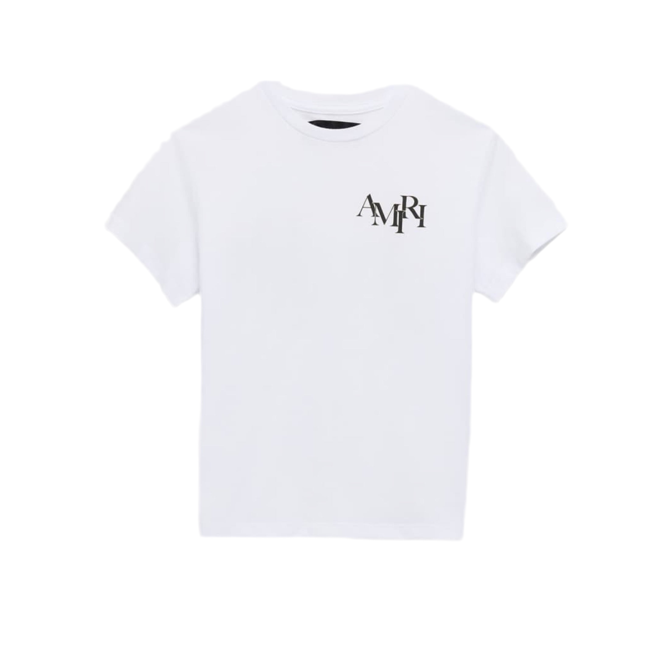 AMIRI スタガードロゴTシャツ シンプル＆洗練されたデザイン 25621264_56423599_600.jpg