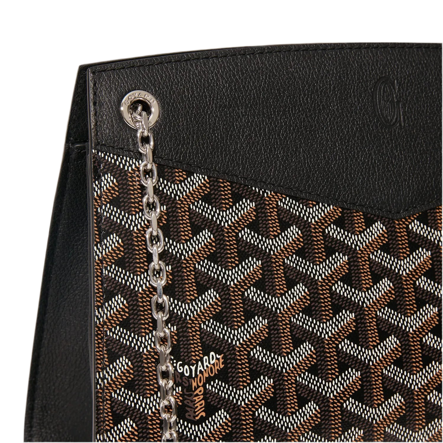 GOYARD Rouette Structuré PM Bag Black