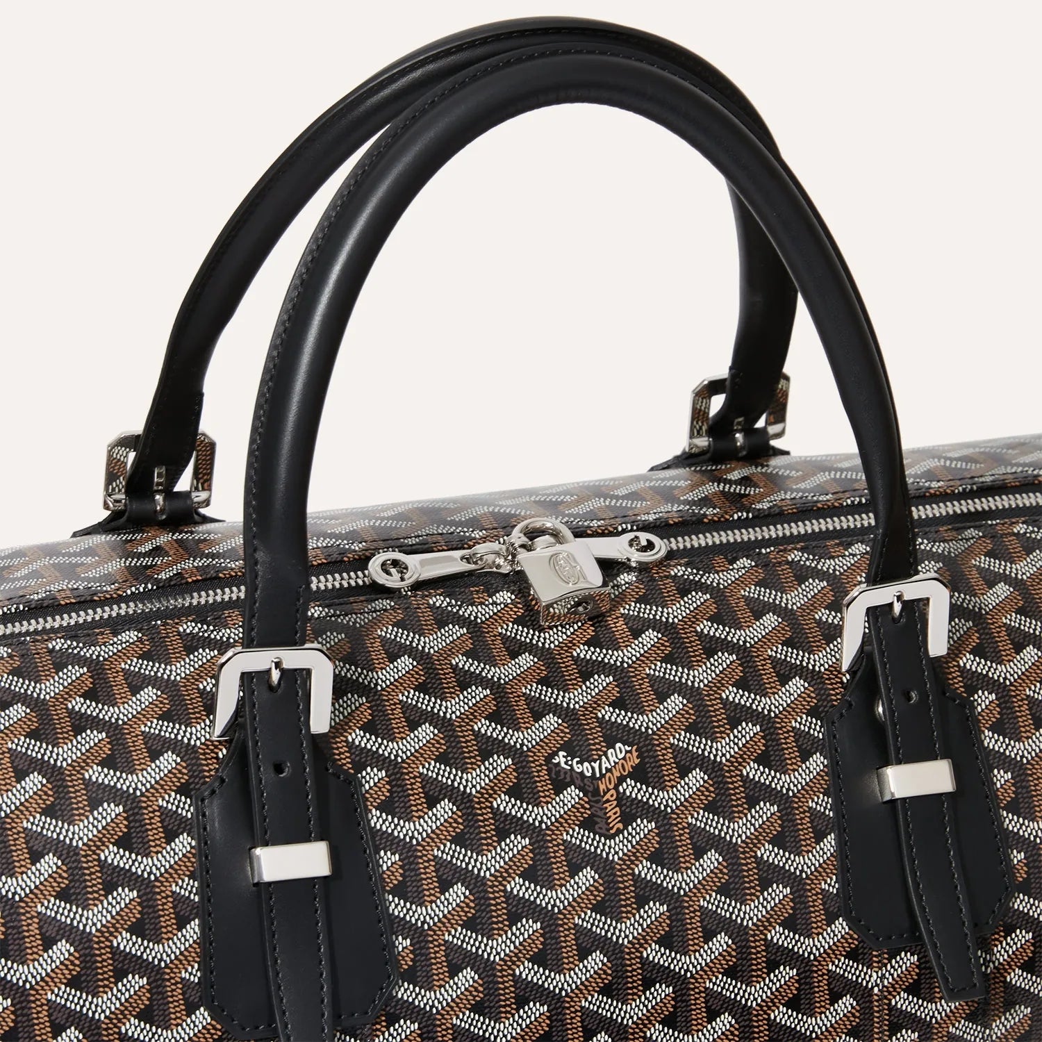 GOYARD Boston 50 bag BLACK