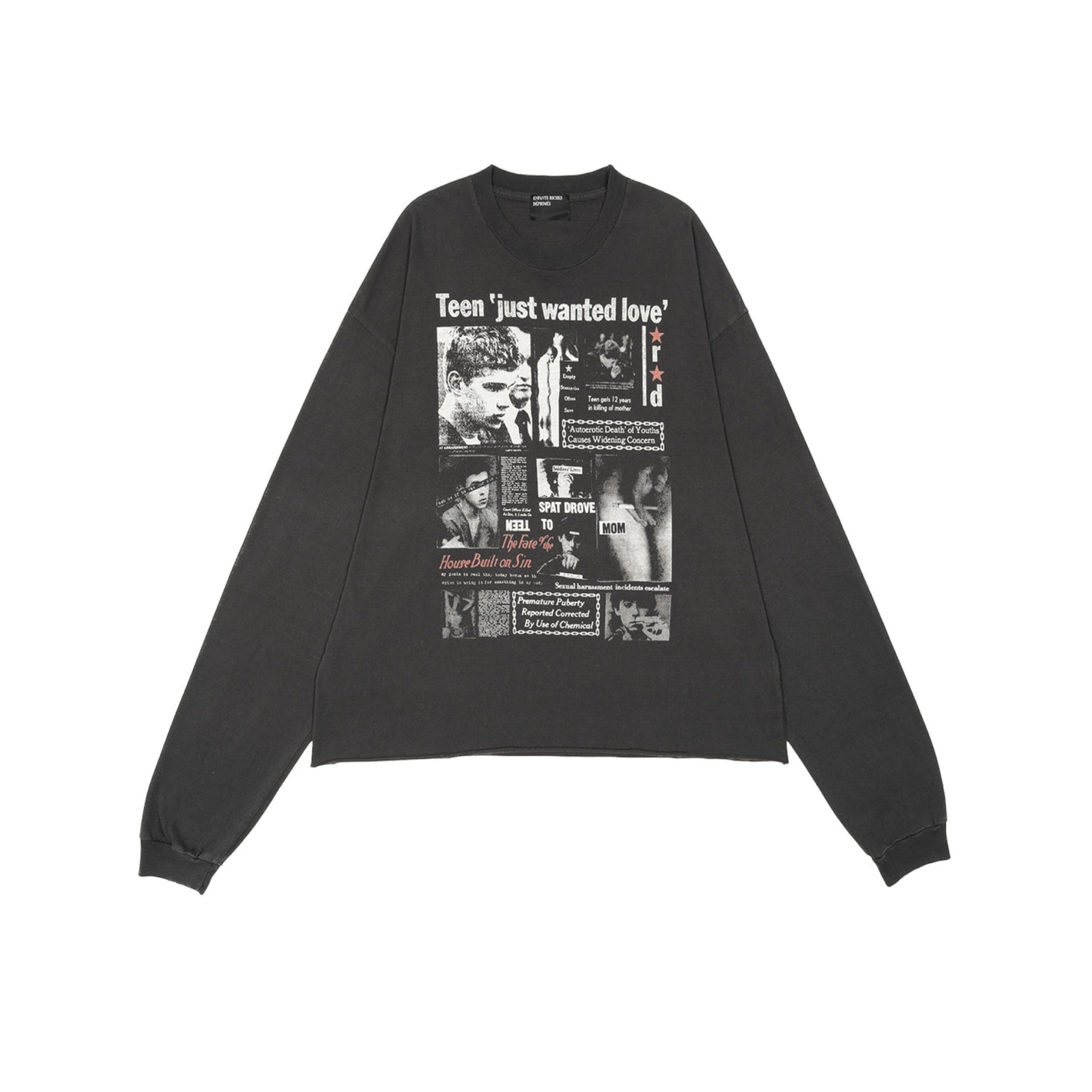 ENFANTS RICHES DÉPRIMÉS | TEEN JUST WANTED LOVE LONG SLEEVE T-SHIRT