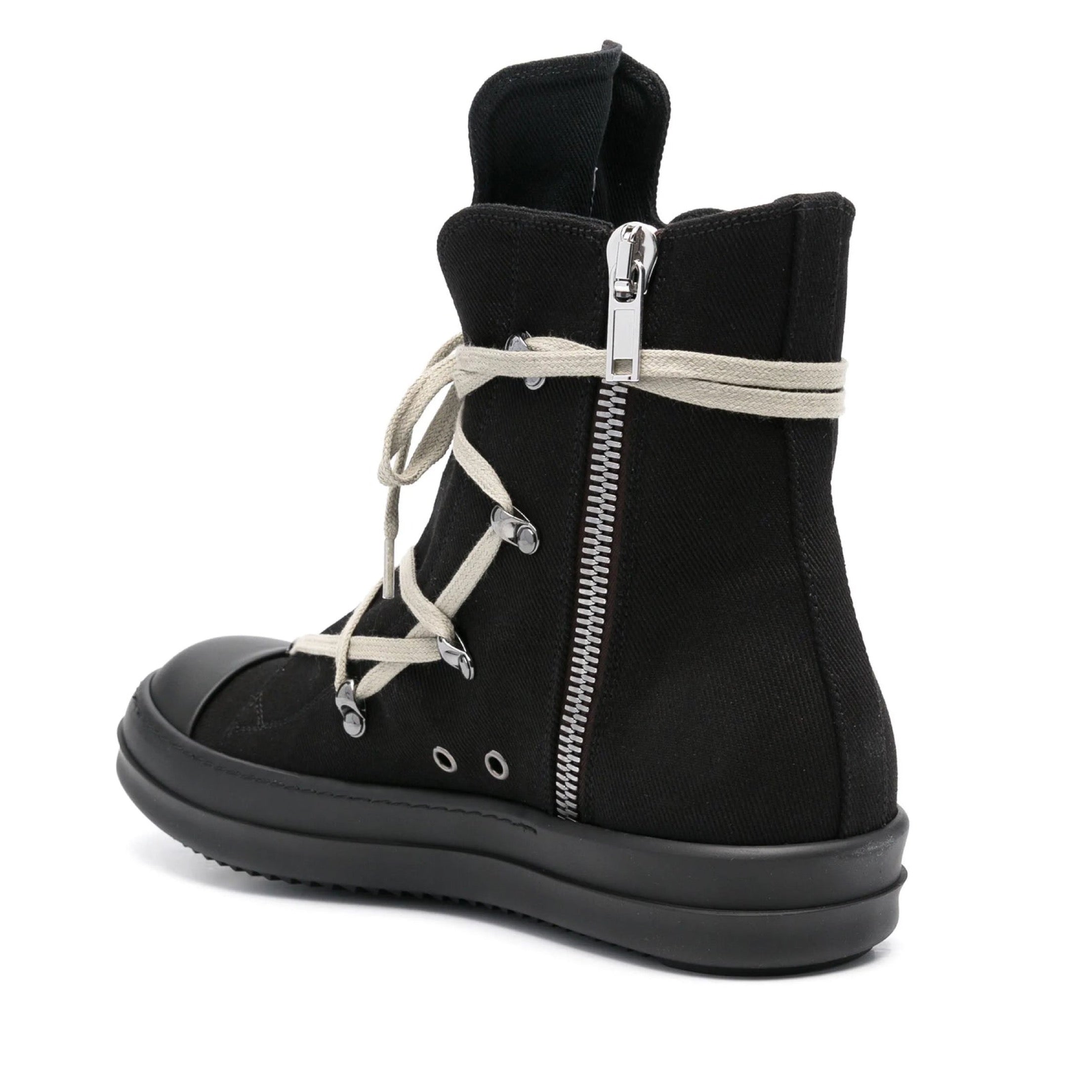 Rick Owens DRKSHDW Black Hollywood Hexa Sneaks Sneakers