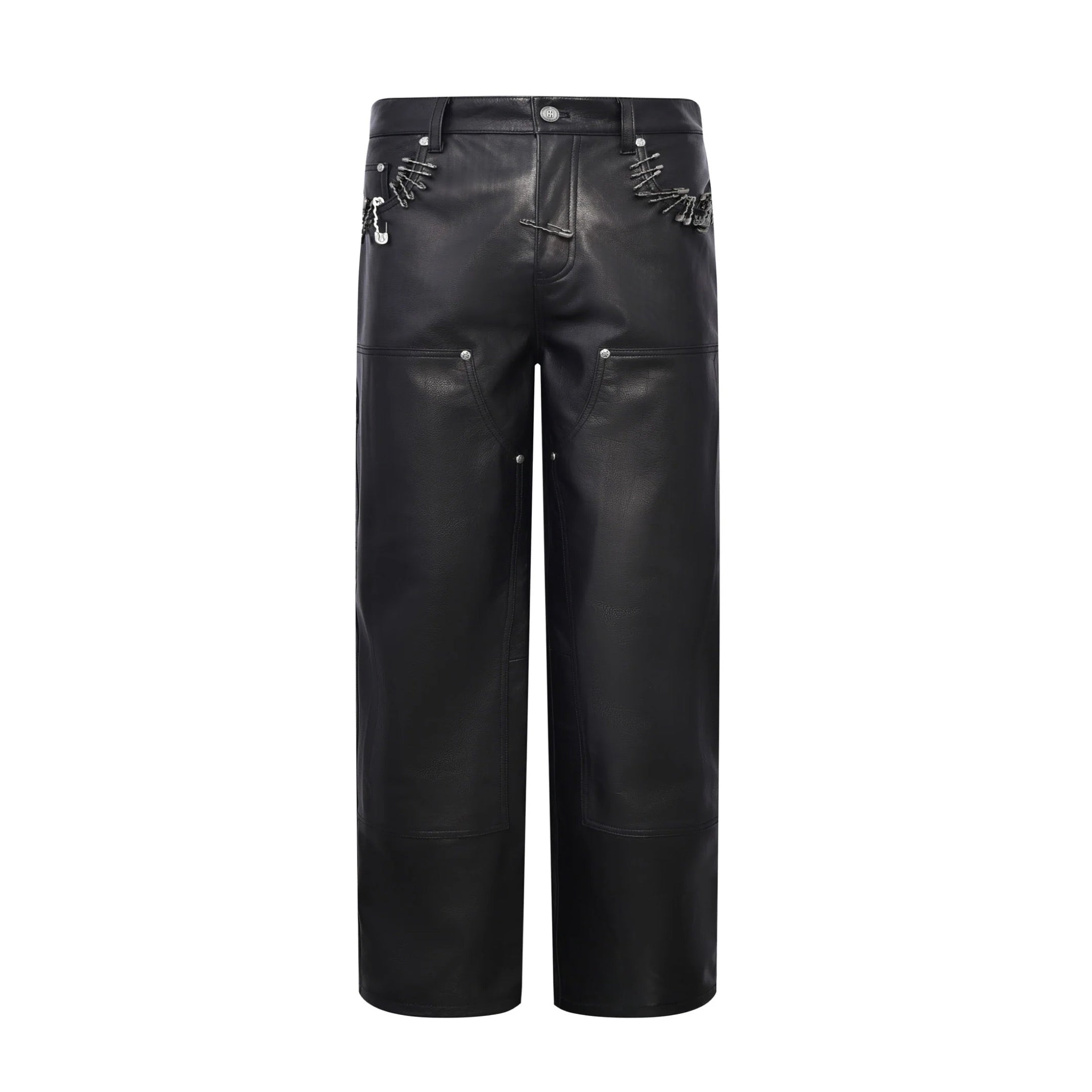 Birth Of Royal Child Prime Hide Pinned Leather Work Pants