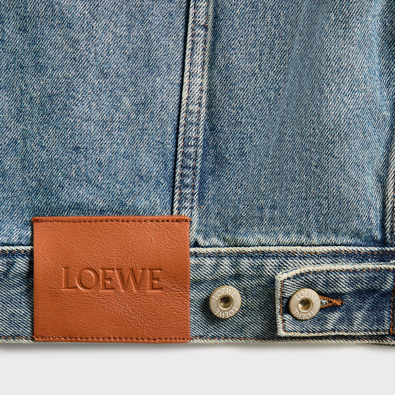 LOEWE Anagram Jacket Blue