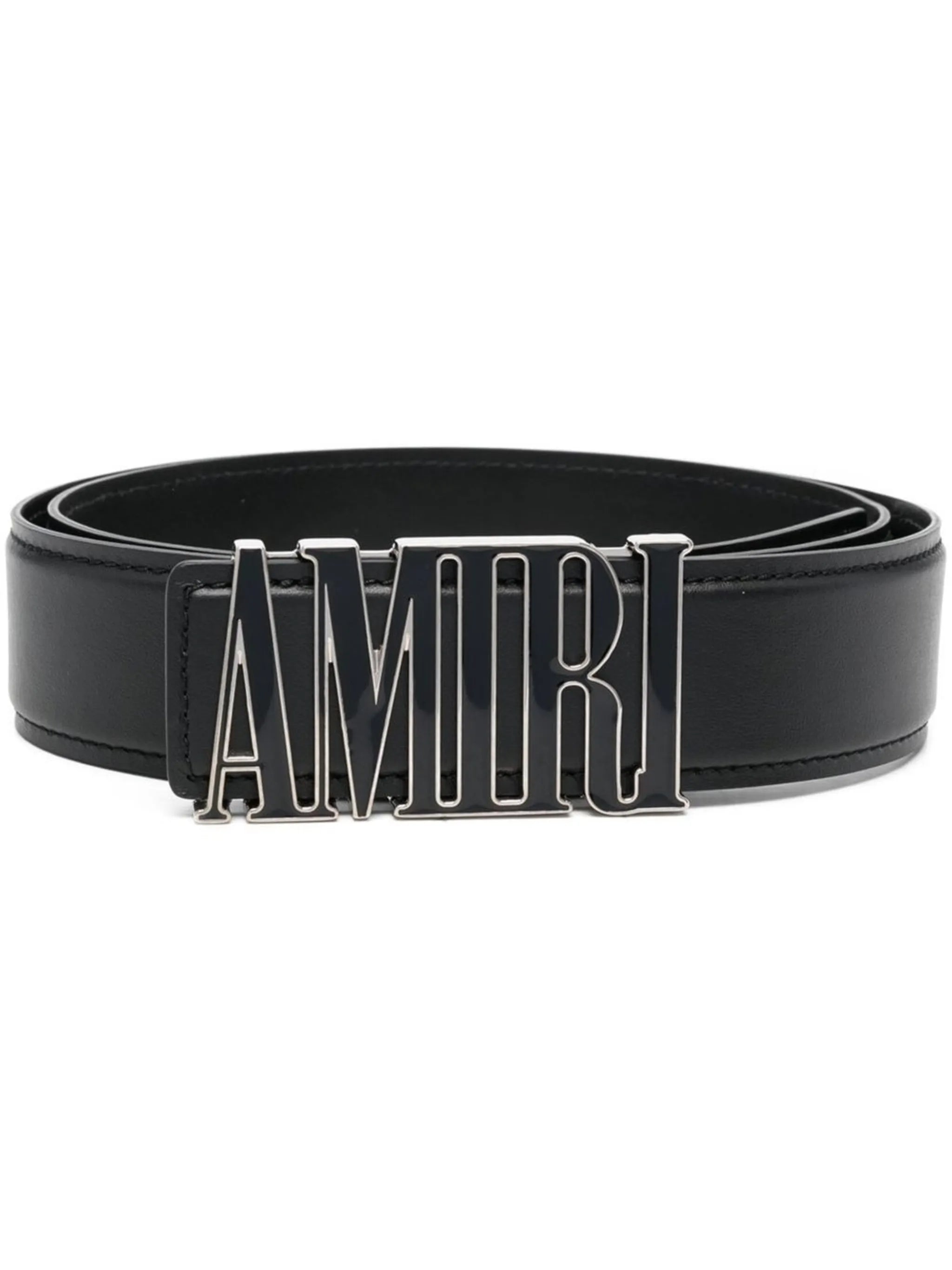 AMIRI LOGO BUCKLE LEATHER BELT – HYPEBOYS
