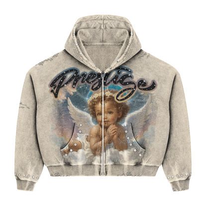 Prestige Collection Angel Hoodie  ( CREAM )