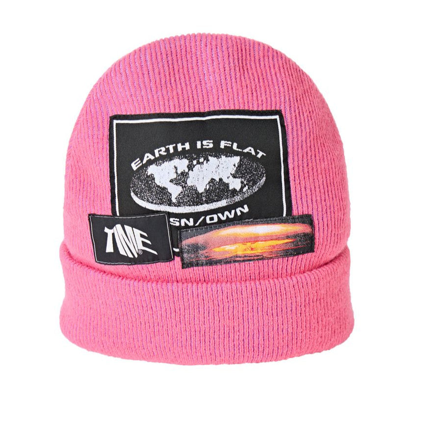 Personal/Own | RIB KNIT BEANIE PINK
