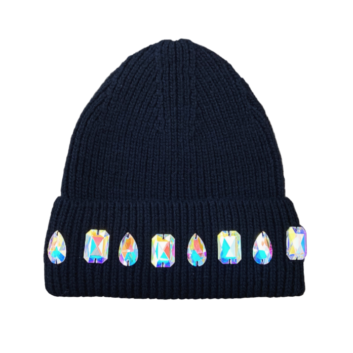 Louis Crown-Iridescent Black