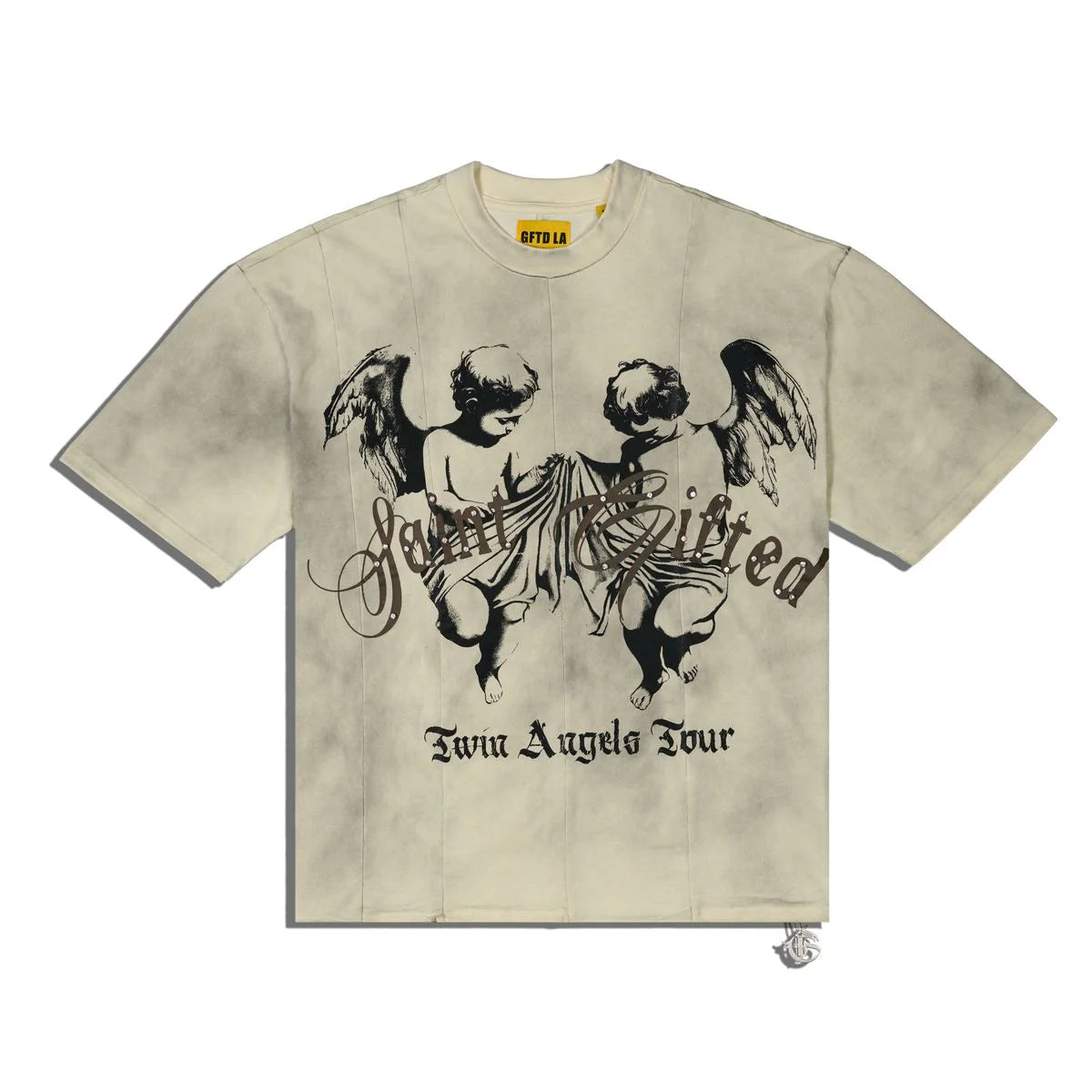 GFTD LA TWIN ANGEL BONE TEE