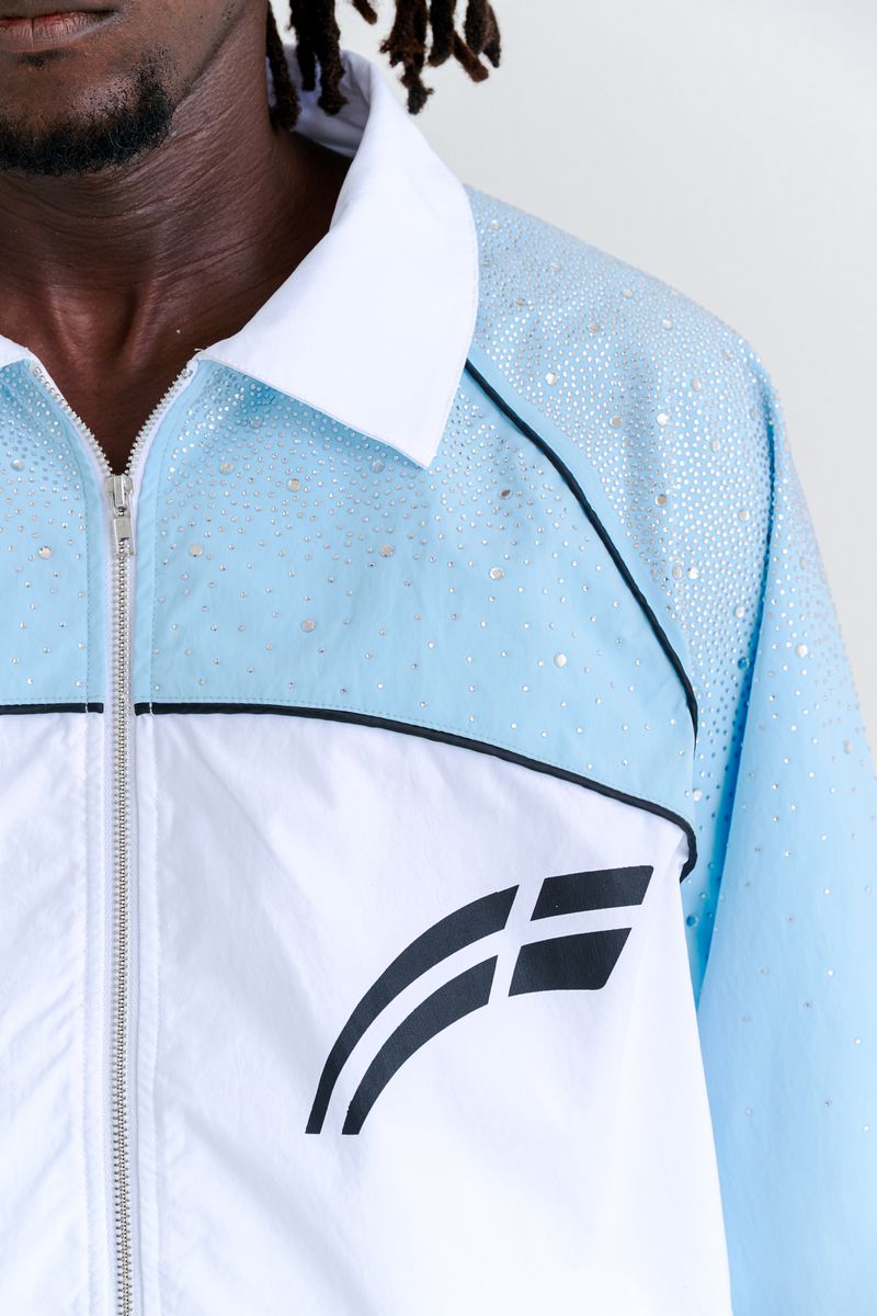 RVS LABS| WHITE SKY BLUE ASTRAL WINDBREAKER SET