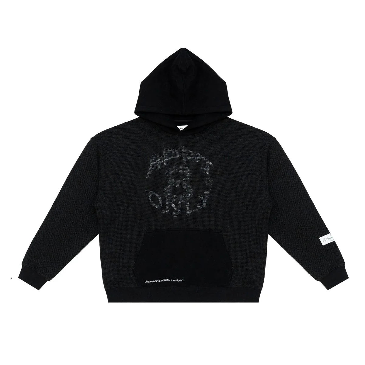 BY APPT ONLY DUSK KNITTED OVERLAY HOODIE