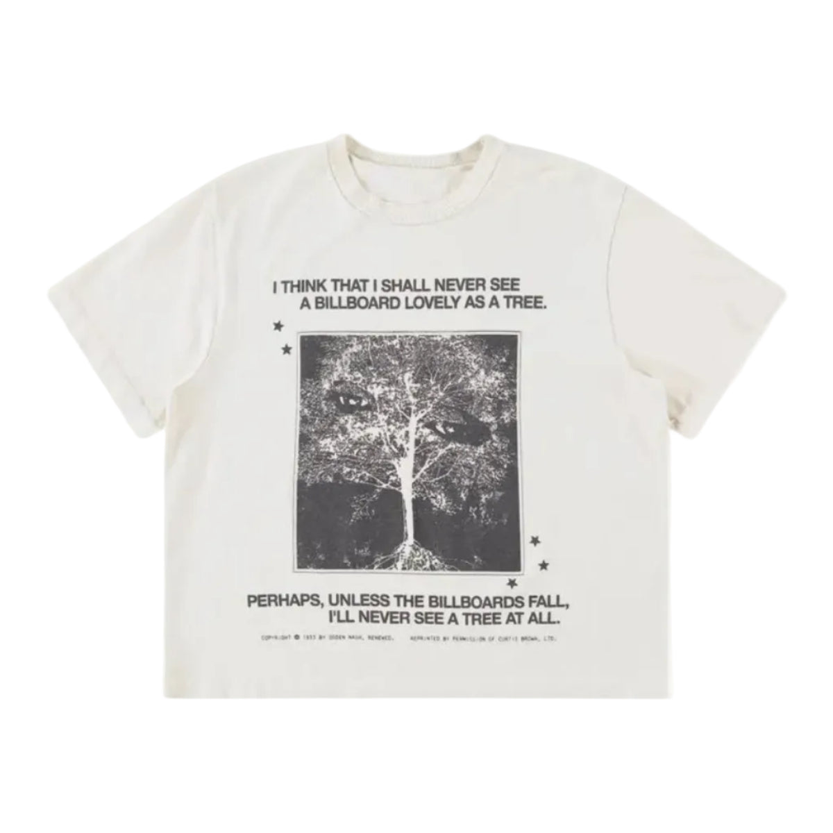 STRIKE OIL OGDEN NASH POEM TEE