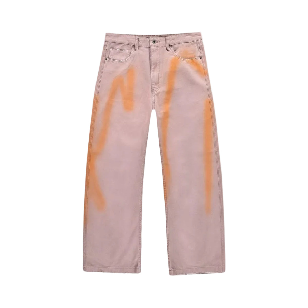 STRIKE OIL SPRAYED DUCK JEANS