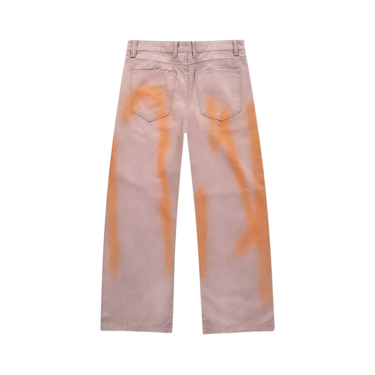 STRIKE OIL SPRAYED DUCK JEANS