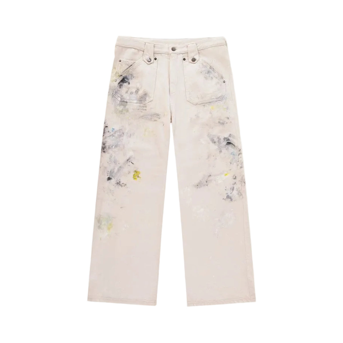 STRIKE OIL PAINTED POCKET JEANS