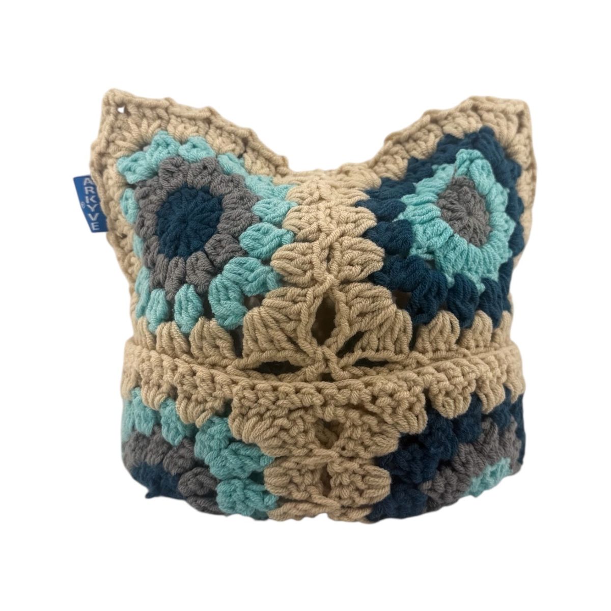ARKYVE Lagoon Crochet Cat Hat