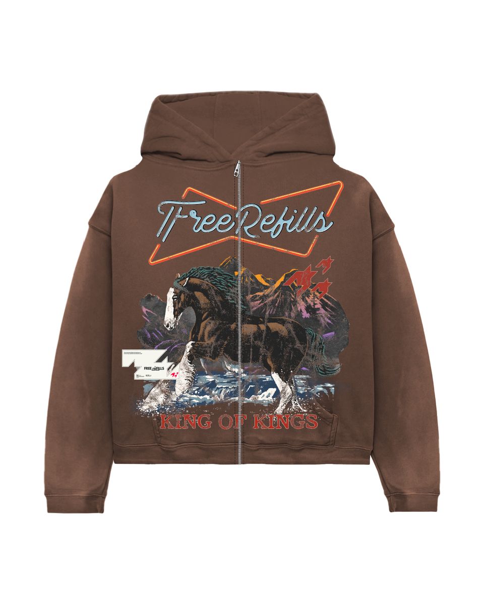 Free Refills KINGS ZIP UP