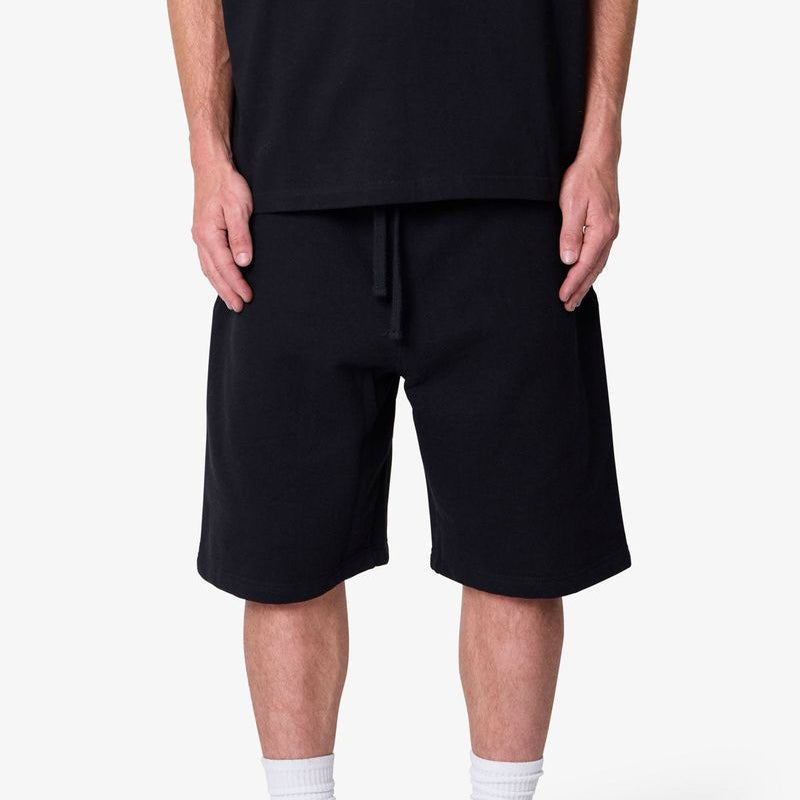 MNML Heavy Basic Sweatshorts - Black