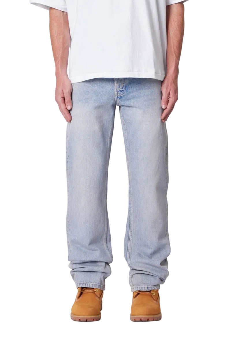 MNML Bootcut Denim - Light Sand Washed Blue