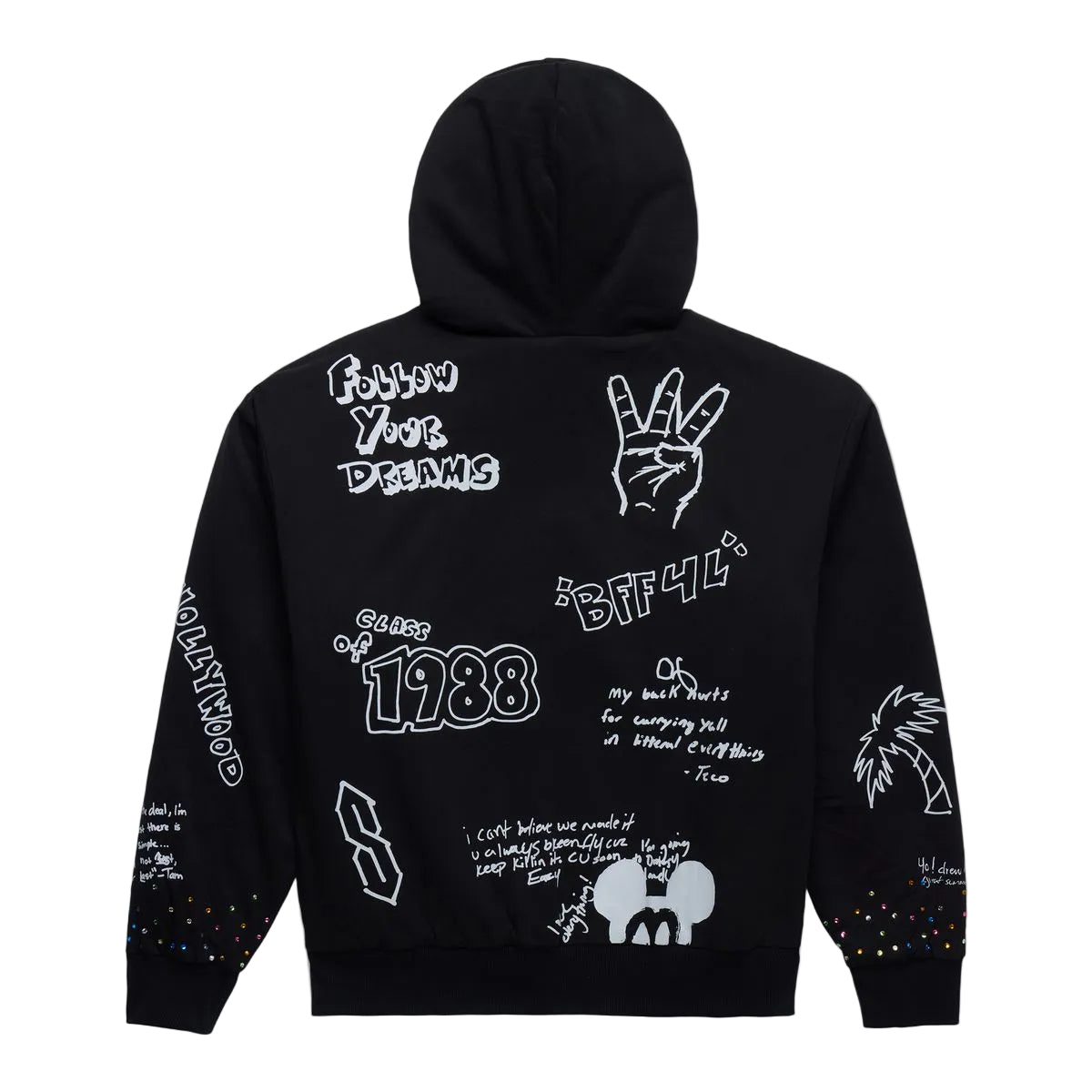 HOMME + FEMME Yearbook Reversible Hoodie