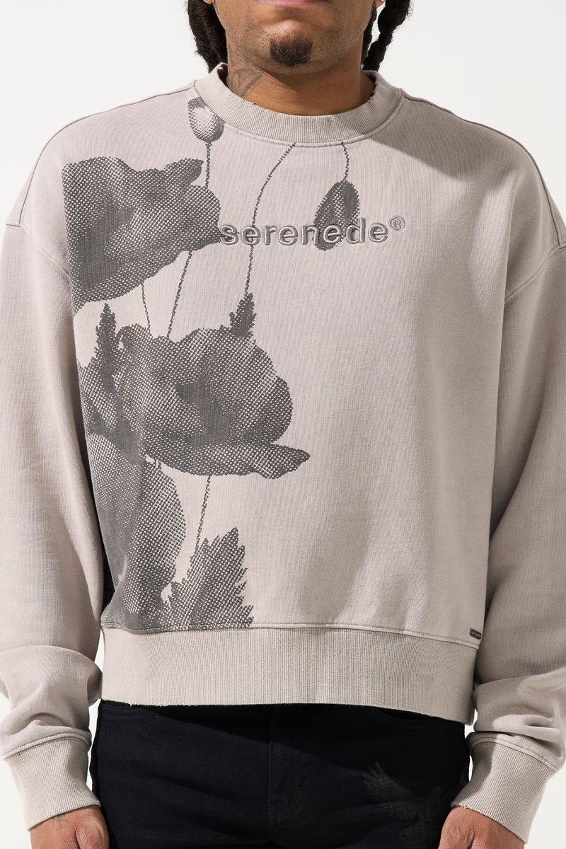 SERENEDE SABR Grey Crewneck