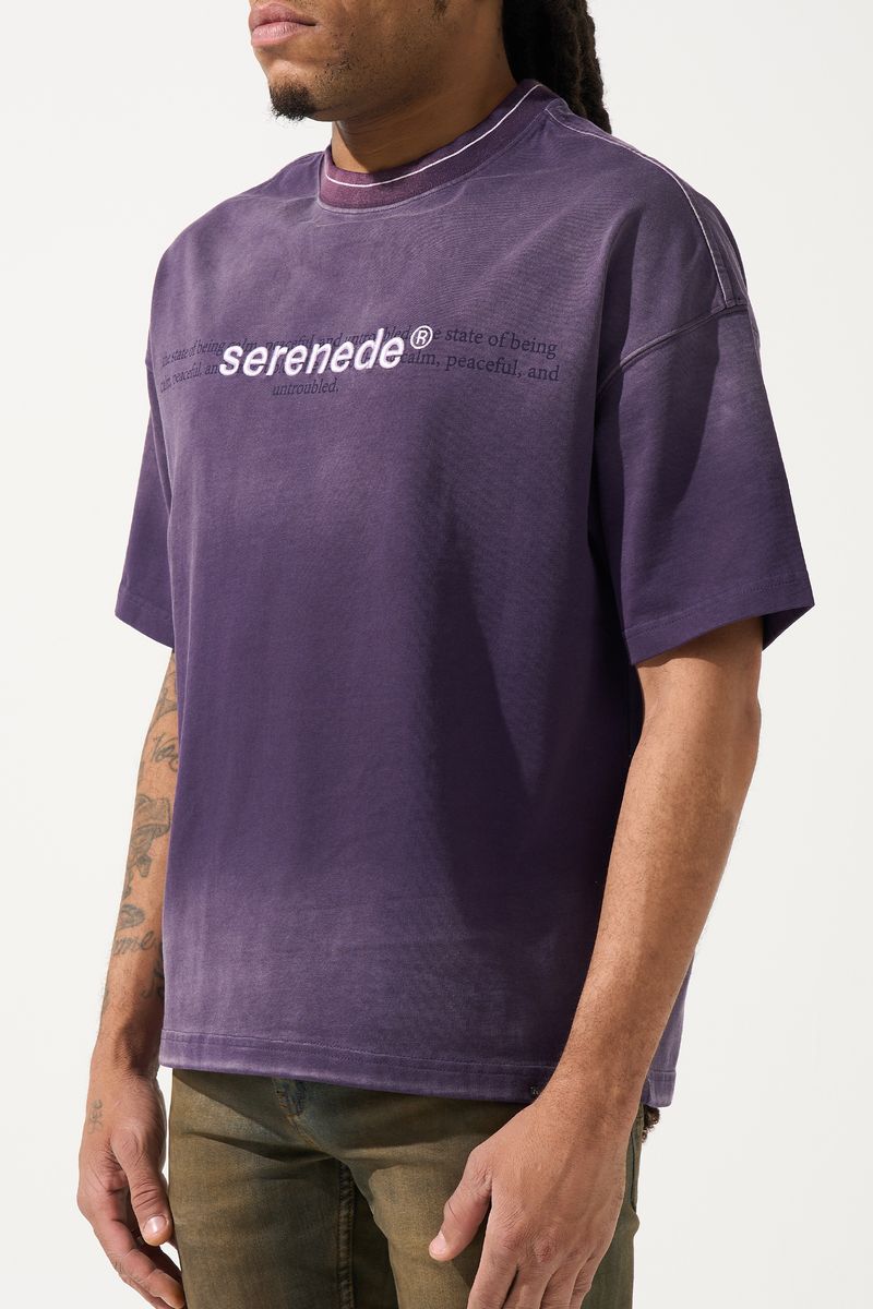 SERENEDE SKYLETTER Grape T-Shirt