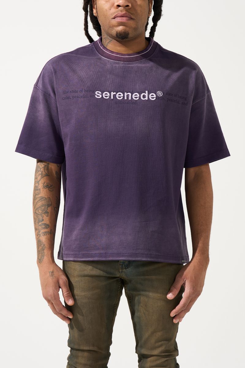 SERENEDE SKYLETTER Grape T-Shirt