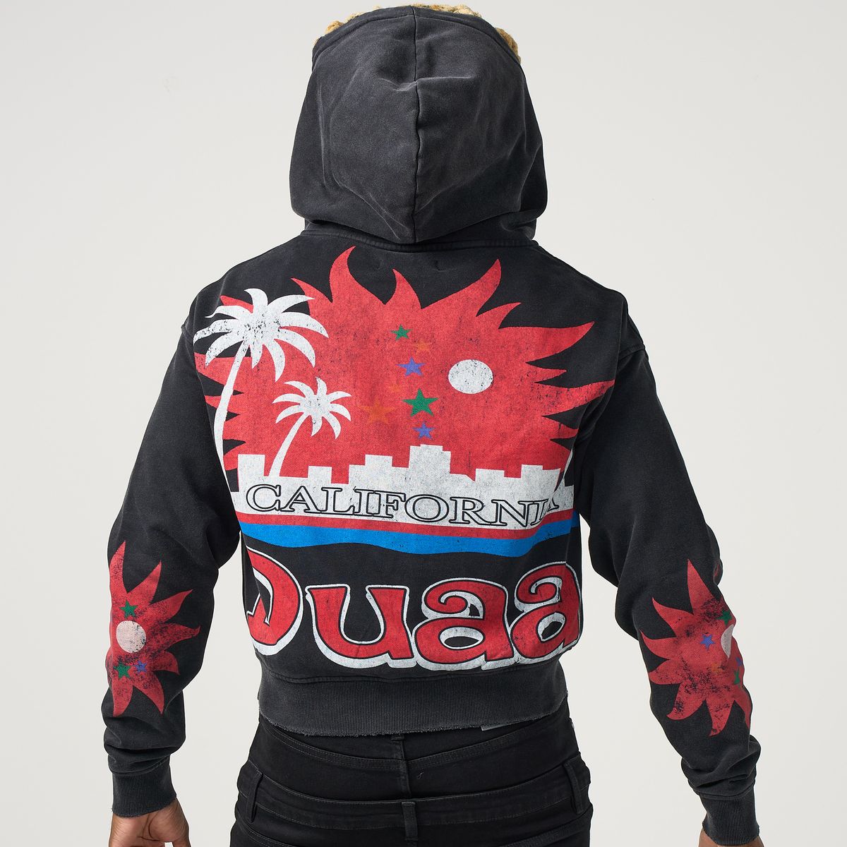 DUAA DREAMS BLACK HOODIE