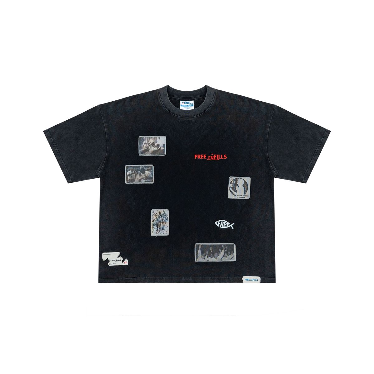 Free Refills PATCHWORK TEE