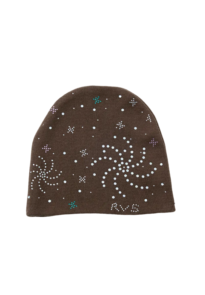 rvs labs Brown "GATTICA" Beanie