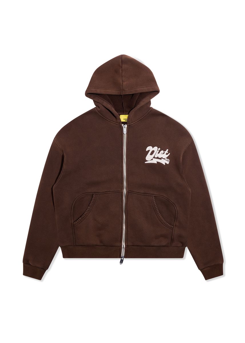 Diet Starts Monday Bolt Full Zip Brown