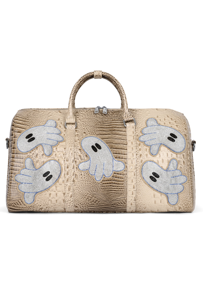 WNTD ALLIGATOR GHOST GEM DUFFLE BAG