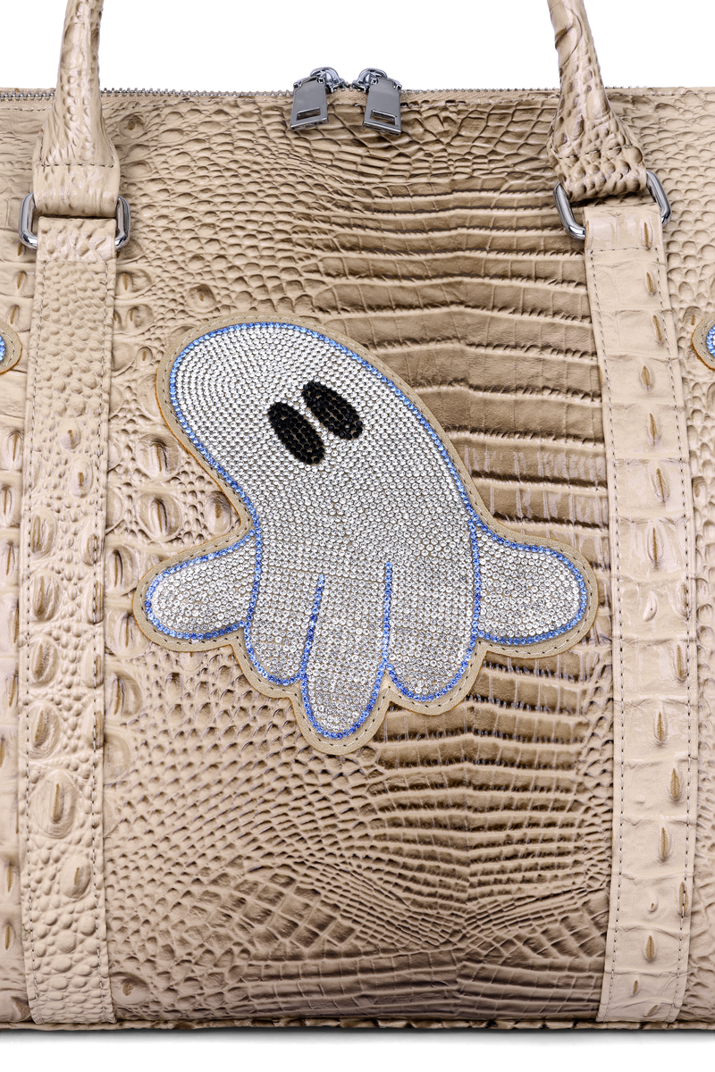 WNTD ALLIGATOR GHOST GEM DUFFLE BAG