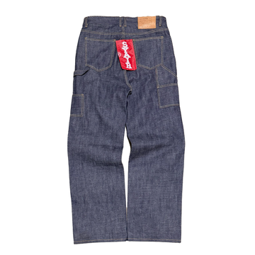 SYAIR SAIHARA Navy Japanese BigTag Utility Denim