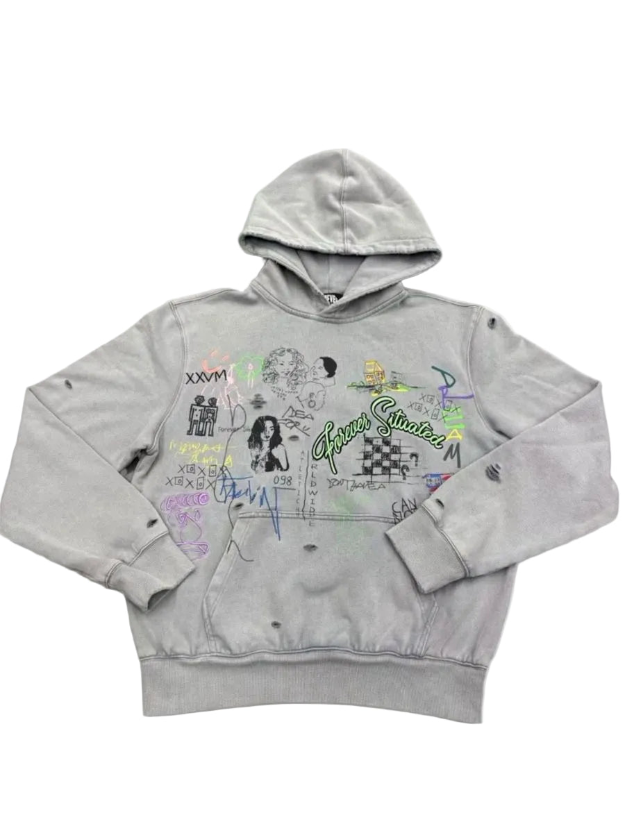 Forever Situated All Over Sweatsuit