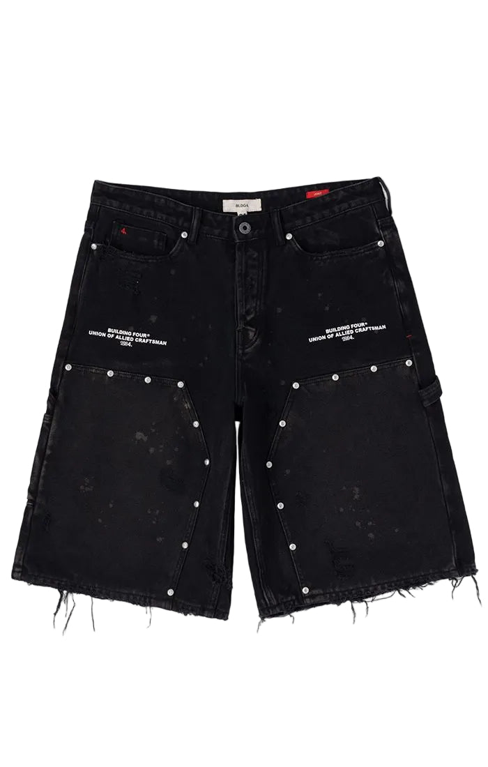 BLDG4 Villa Short BLACK