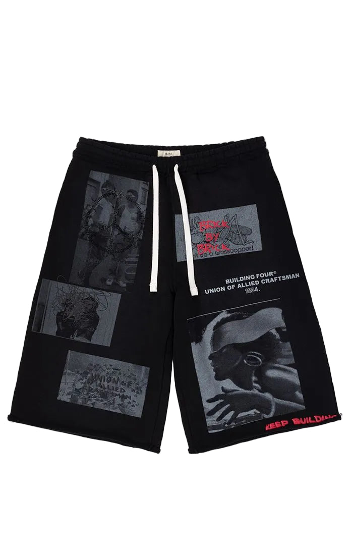 BLDG4 Palace Short BLACK