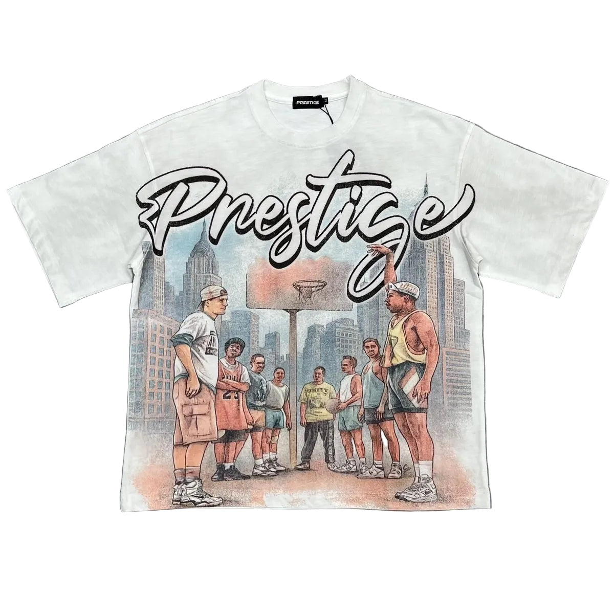 Prestige White Man Cant Jump Tee