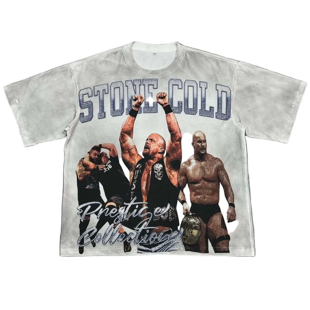 Prestige Stone Cold Tee White
