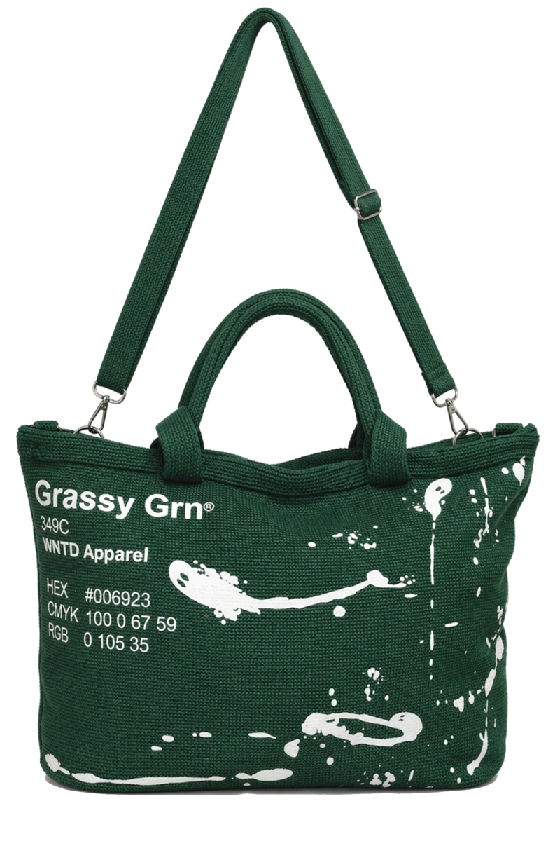 WNTD GHOST PAINT TOTE BAG