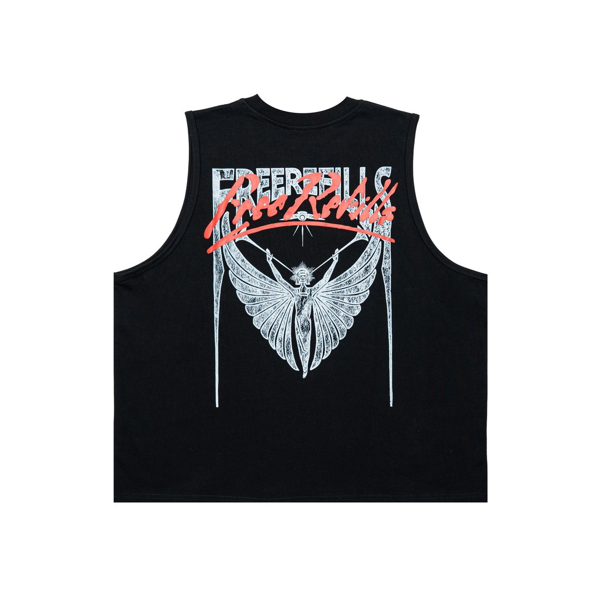 FREE REFILLS  ANGEL CUT OFF BLACK