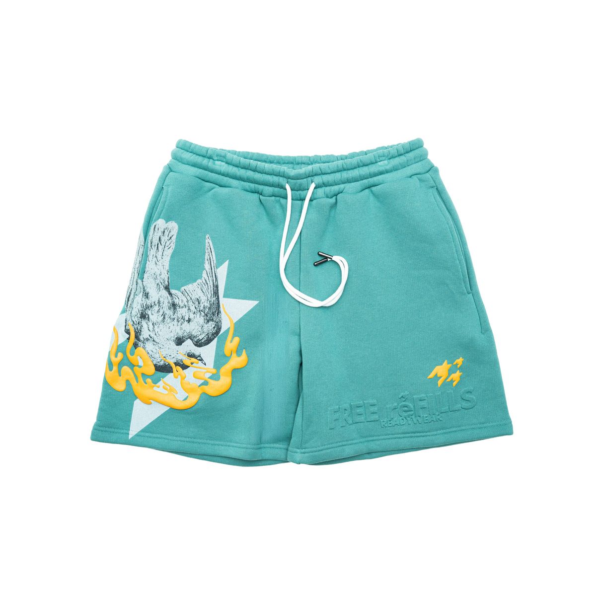 FREE REFILLS DOVE FLEECE SHORTS