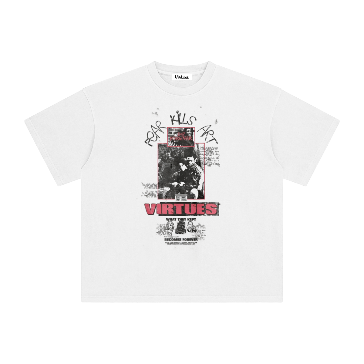 Virtues Fear Kills Art Tee