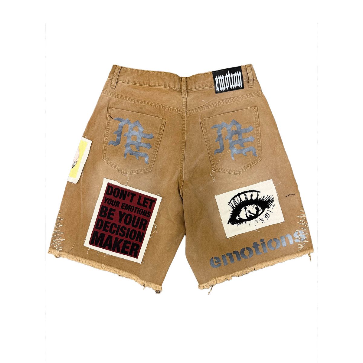 Mixed Emotions Brown Chaos Carpenter Shorts