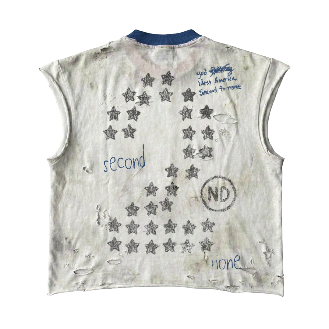 Nulli USA Cut-Off Tee