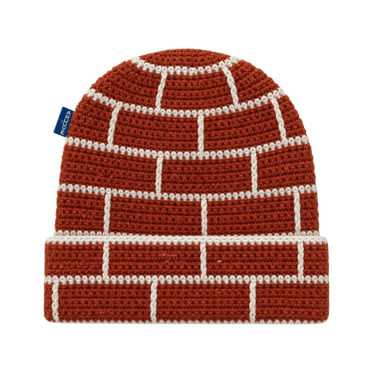 ARKYVE Brick Crochet Beanie