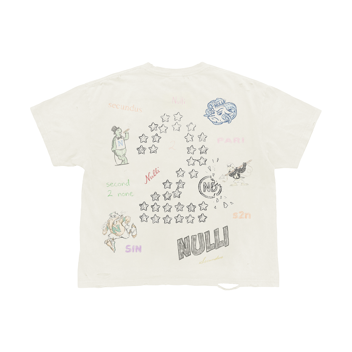 NULLI University Tee White