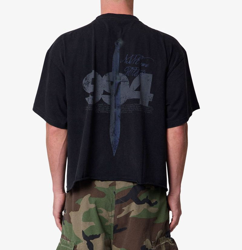 MNML Knife Skull Tee Black